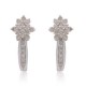 Designer Earrings with Certified Diamonds in 18k Yellow Gold - ER0013P